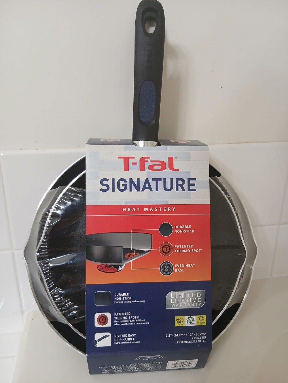 NEW T-fal 2 Non-Stick Pans